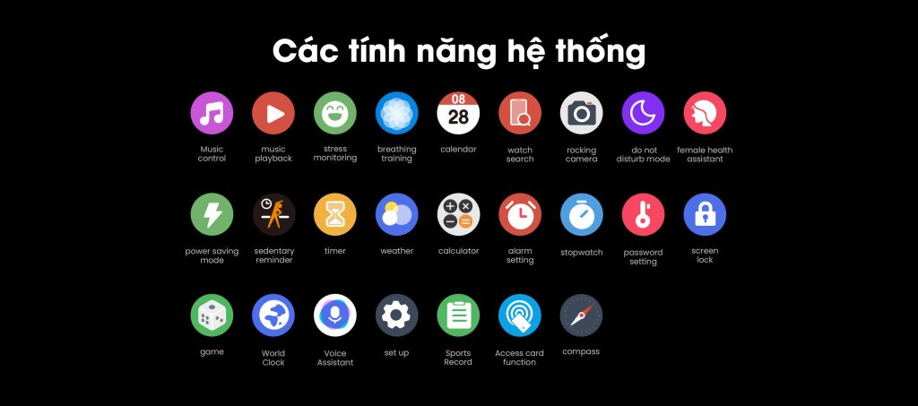 Đồng hồ thông minh Mibro GS Pro các tính năng khác