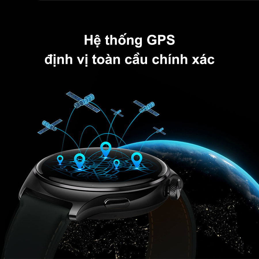 Đồng hồ thông minh Lite 3 Pro hệ thống định vị 5 vệ tinh
