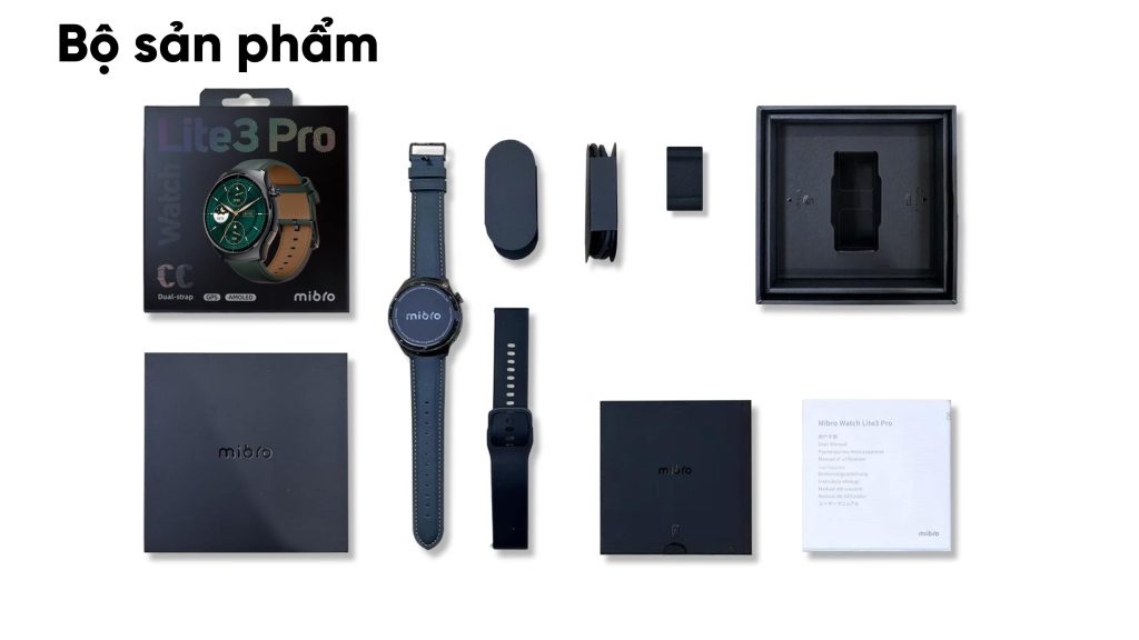 Đồng hồ thông minh Lite 3 Pro bộ sản phẩm