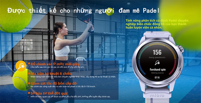 Đồng hồ thông minh Mibro GS Active2 XPAW024