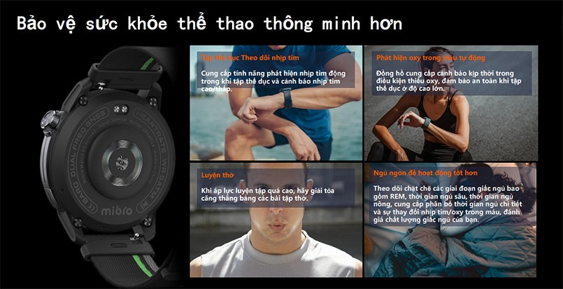 Đồng hồ thông minh Mibro GS Active2 XPAW024