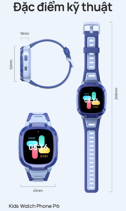 Đồng hồ định vị trẻ em Mibro P6