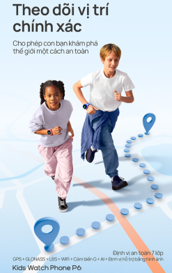 Đồng hồ định vị trẻ em Mibro P6