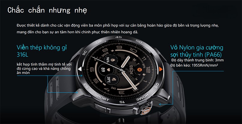 Đồng hồ thông minh Mibro GS Pro 2 XPAW025