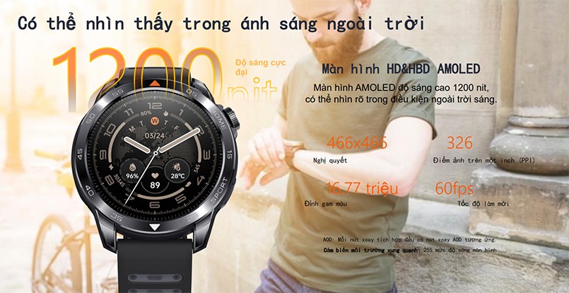 Đồng hồ thông minh Mibro GS Pro 2 XPAW025